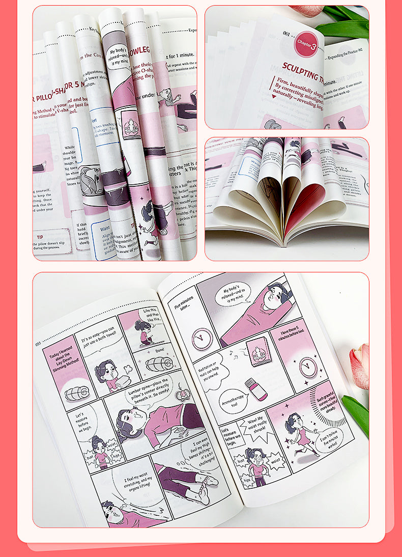 【TIKBOOKS】Slimming books for the lazy, stop failed fat-burning attempts and shape your perfect figure.