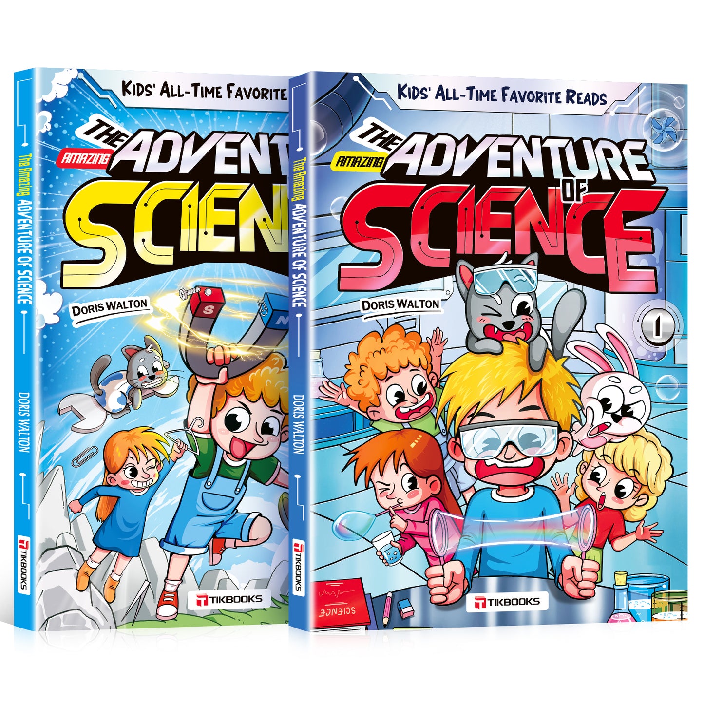 【TIKBOOKS】Science in Comics: Fun & Engaging Introduction for Kids - Learn Smart, Lead Tomorrow