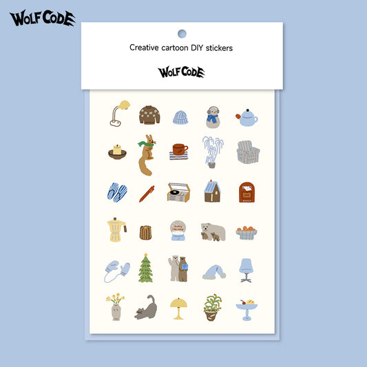 Creative cartoon DIY stickers