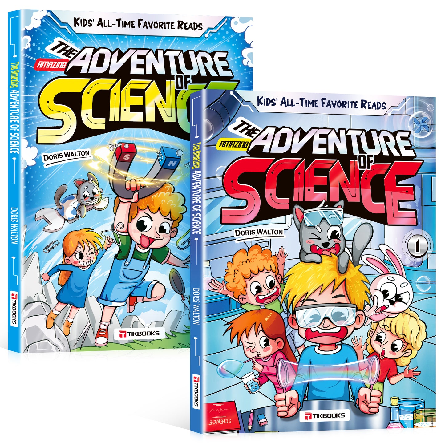 【TIKBOOKS】Science in Comics: Fun & Engaging Introduction for Kids - Learn Smart, Lead Tomorrow