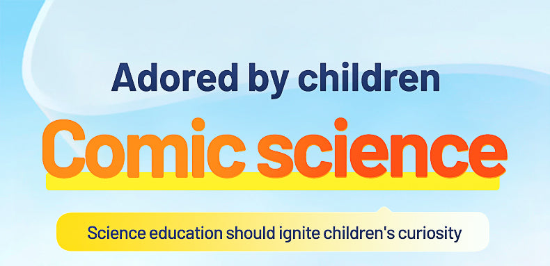 【TIKBOOKS】Science in Comics: Fun & Engaging Introduction for Kids - Learn Smart, Lead Tomorrow