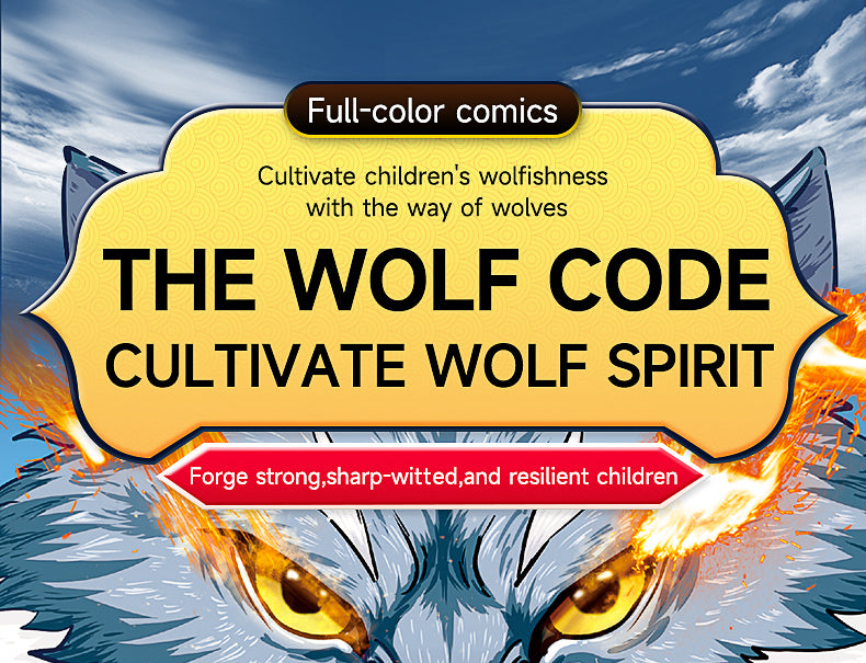 【TIKBOOKS】The Way of the Wolf: Cultivate a Winner’s Mindset and Build Unshakable Inner Strength (Caricature: The Wolf Code)