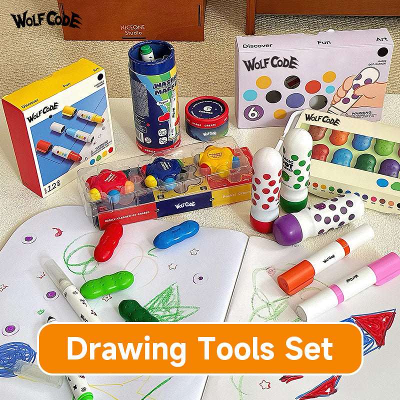 Painting tool set ①Pocket crayons：