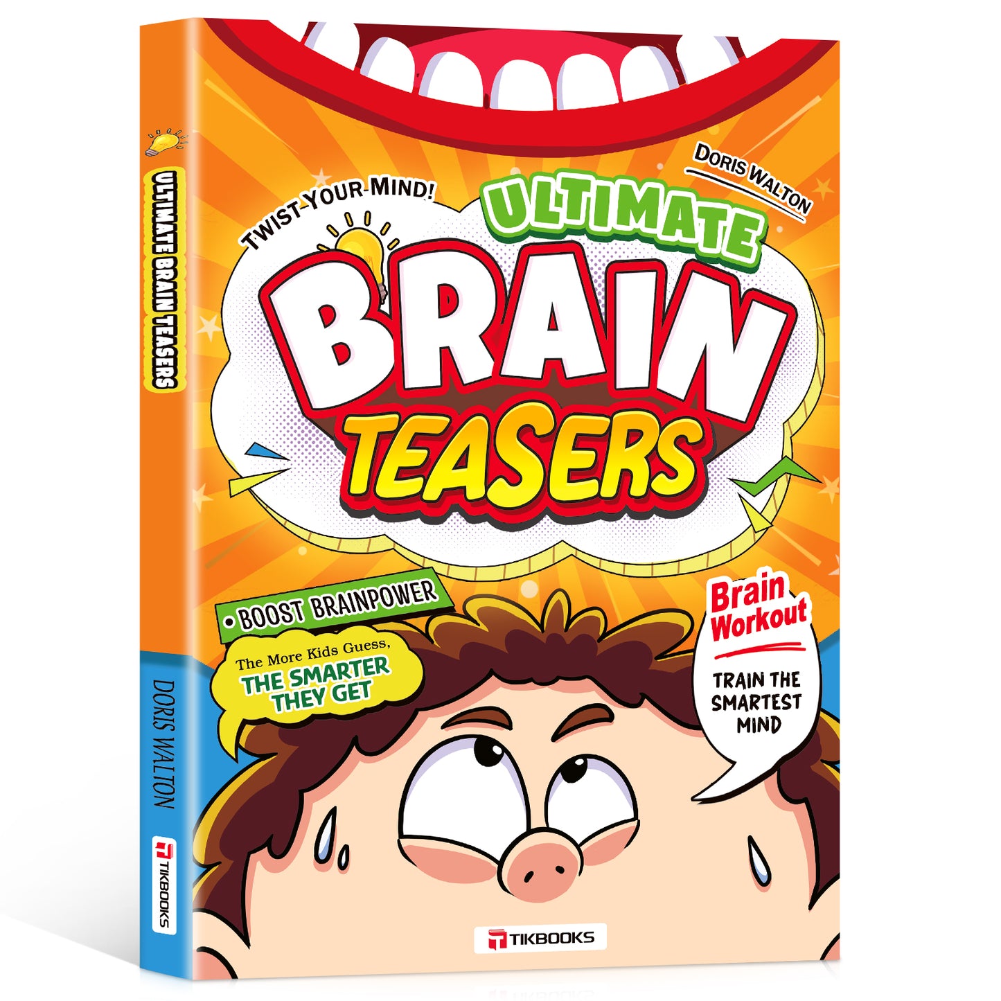 【TIKBOOKS】A collection of brain teasers and riddles for children, a fun and educational book to exercise the mind.