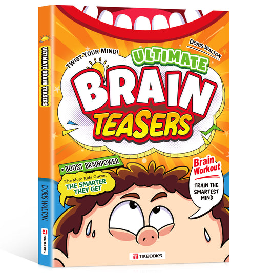 【TIKBOOKS】A collection of brain teasers and riddles for children, a fun and educational book to exercise the mind.