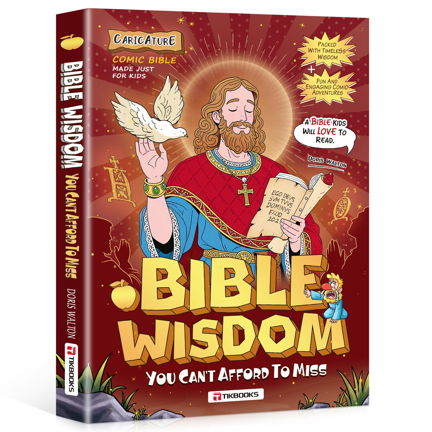 【TIKBOOKS】Bible Stories in Comics: Timeless Wisdom for Young Hearts and Minds   描述
