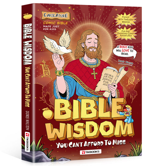 【TIKBOOKS】Bible Stories in Comics: Timeless Wisdom for Young Hearts and Minds   描述