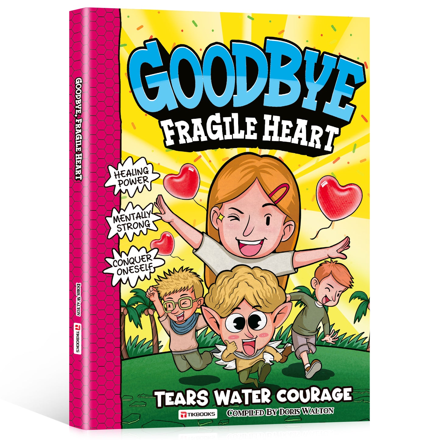 【TIKBOOKS】Goodbye, glass-hearted children's picture books, popular science comics, elementary school students' extracurricular reading books, children's spiritual growth books