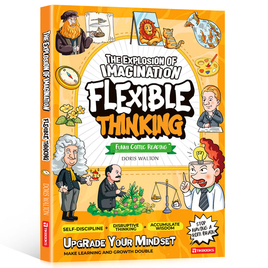 【TIKBOOKS】Entertaining Comics An introductory Book on Flexible Thinking Children can understand,learn, and apply skillfully