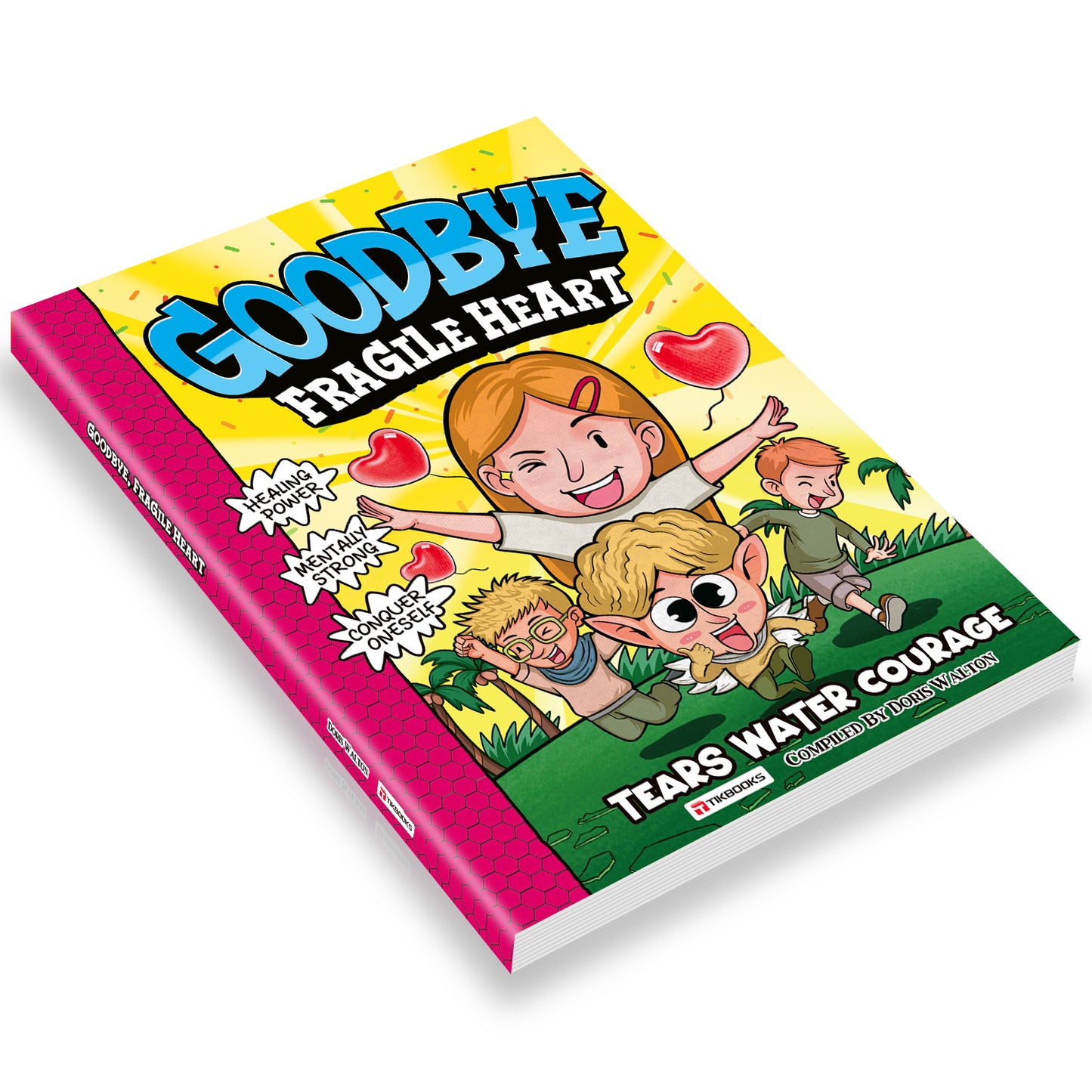 【TIKBOOKS】Goodbye, glass-hearted children's picture books, popular science comics, elementary school students' extracurricular reading books, children's spiritual growth books