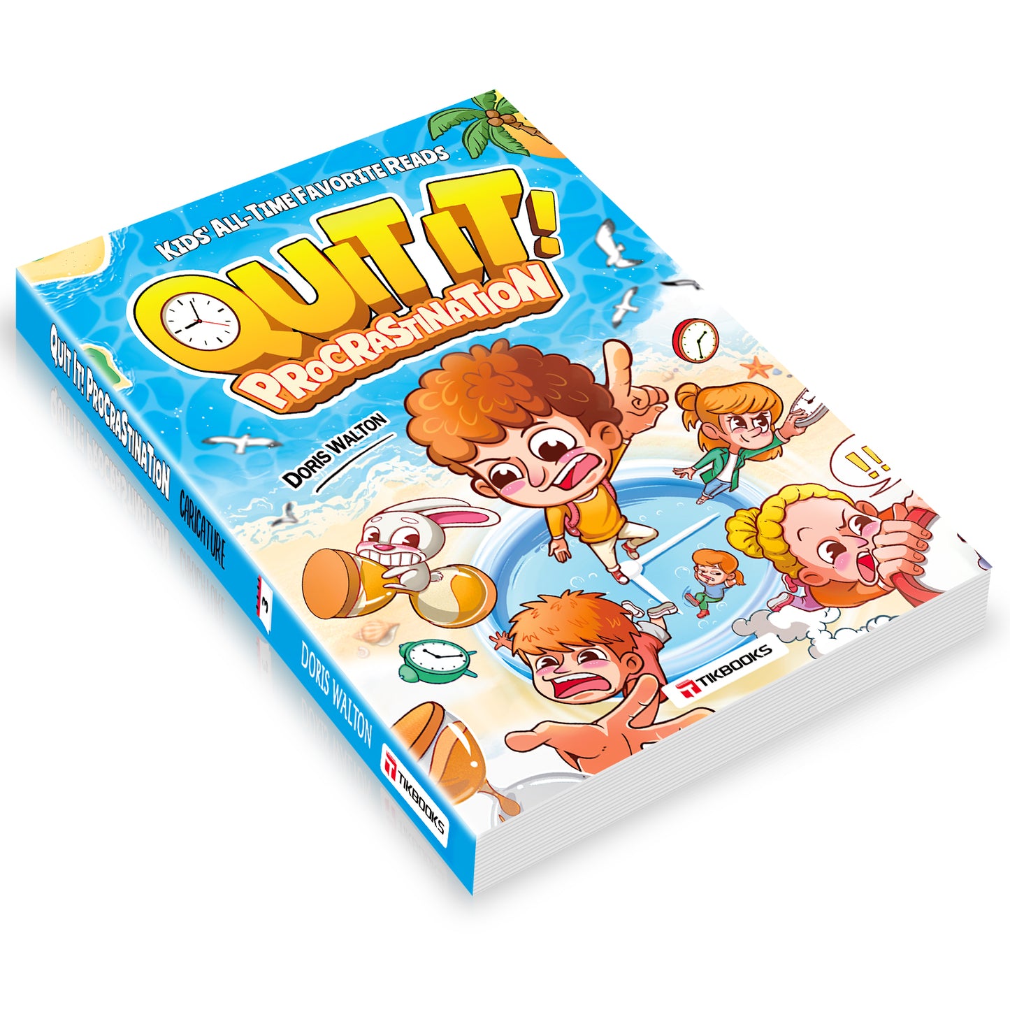 【TIKBOOKS】Beat Procrastination: The Complete System to Help Your Child Outperform 90% of Peers Paperback – Picture Book, January 1, 2023