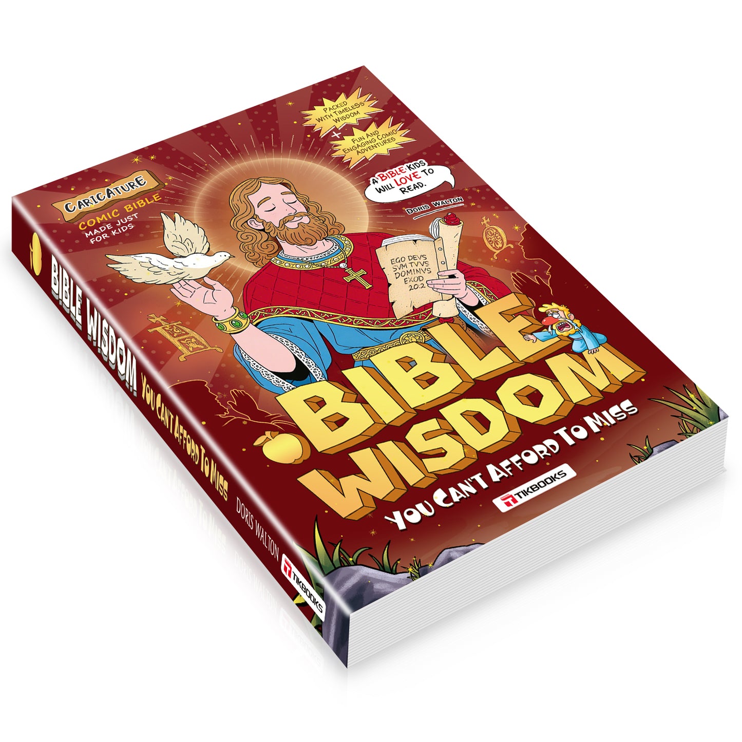 【TIKBOOKS】Bible Stories in Comics: Timeless Wisdom for Young Hearts and Minds   描述
