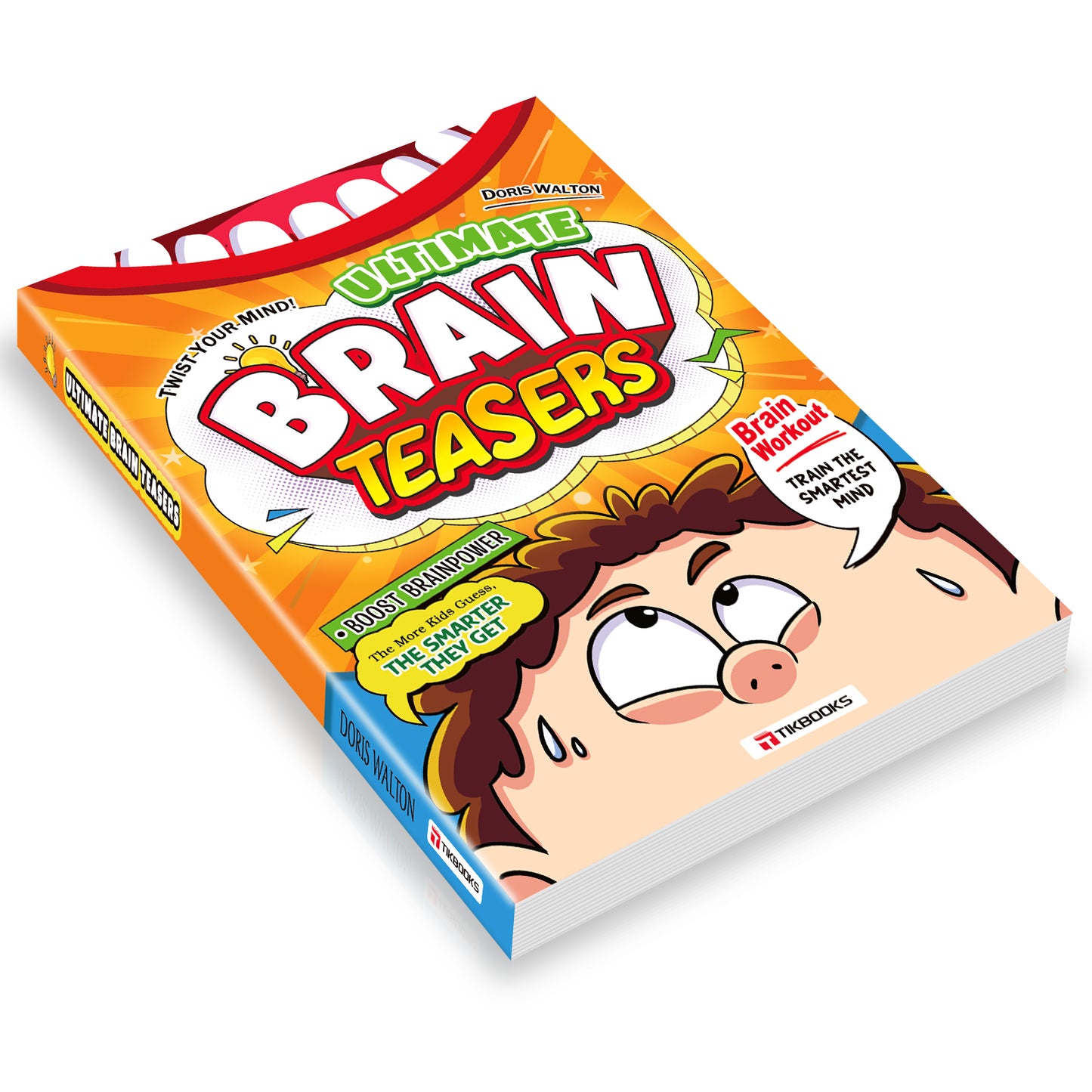 【TIKBOOKS】A collection of brain teasers and riddles for children, a fun and educational book to exercise the mind.