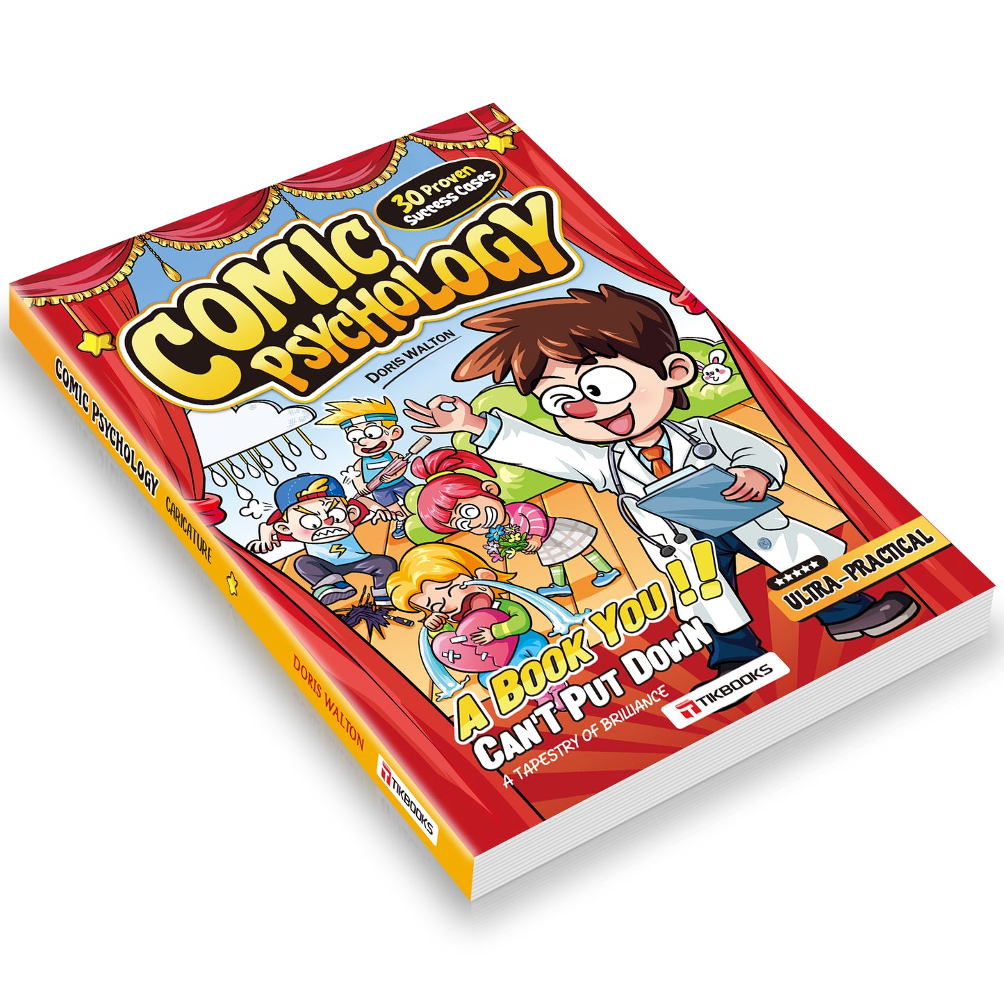 【TIKBOOKS】Children's comic psychology Elementary school students' books for educational growth full-color comic books Paperback