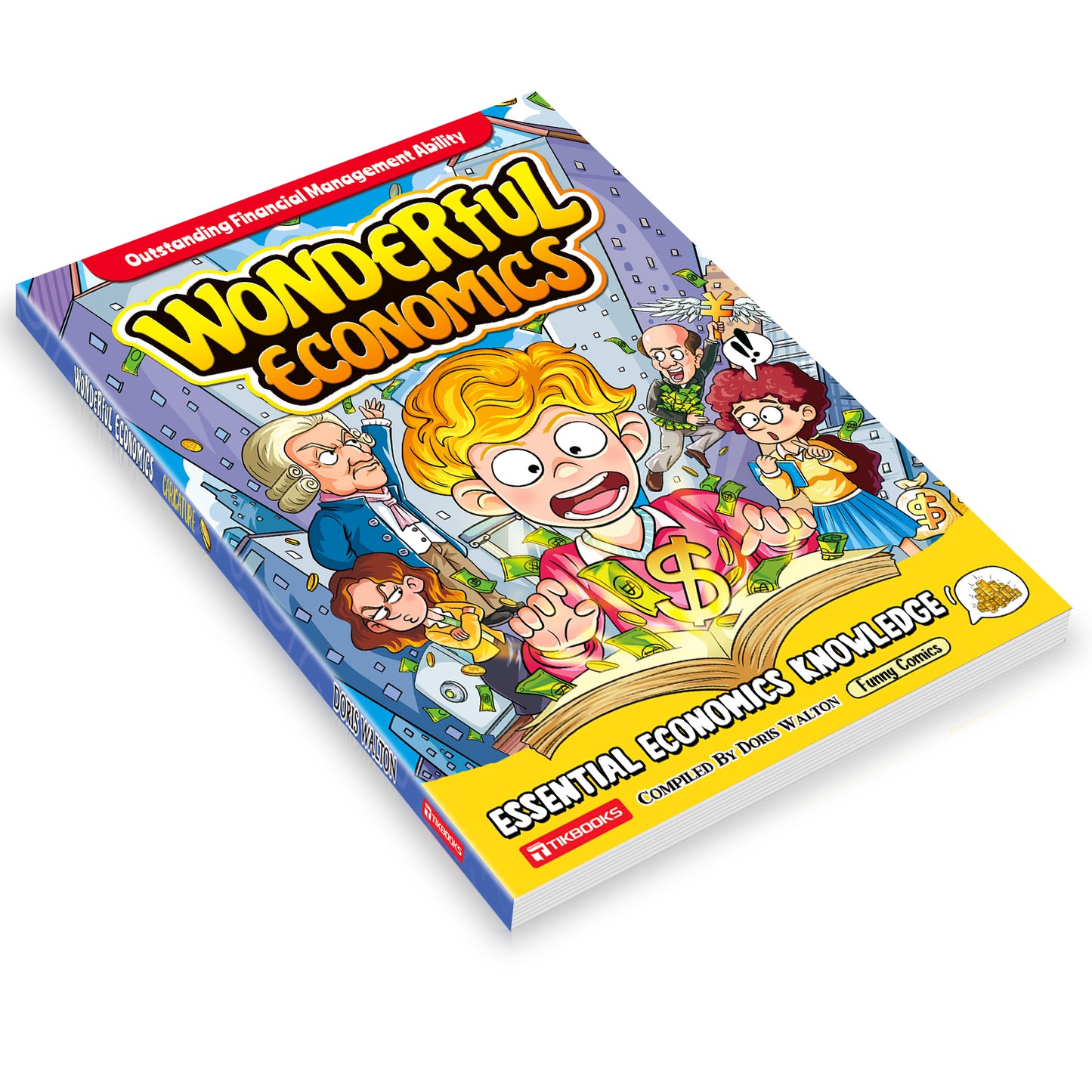 【TIKBOOKS】Comic Economics for Kids Wealth Knowledge Books for Kids Money Thinking Cultivation Comic Version Paperback – Picture Book, May 27, 2025