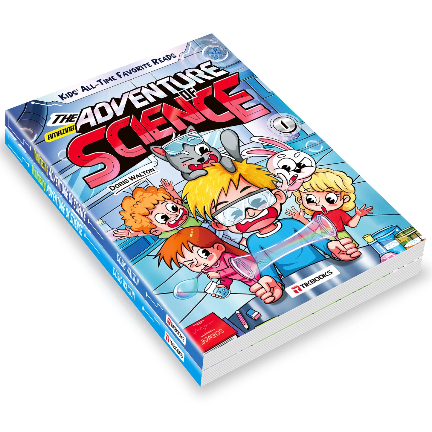 【TIKBOOKS】Science in Comics: Fun & Engaging Introduction for Kids - Learn Smart, Lead Tomorrow