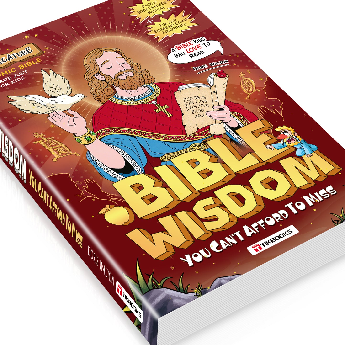 【TIKBOOKS】Bible Stories in Comics: Timeless Wisdom for Young Hearts and Minds   描述