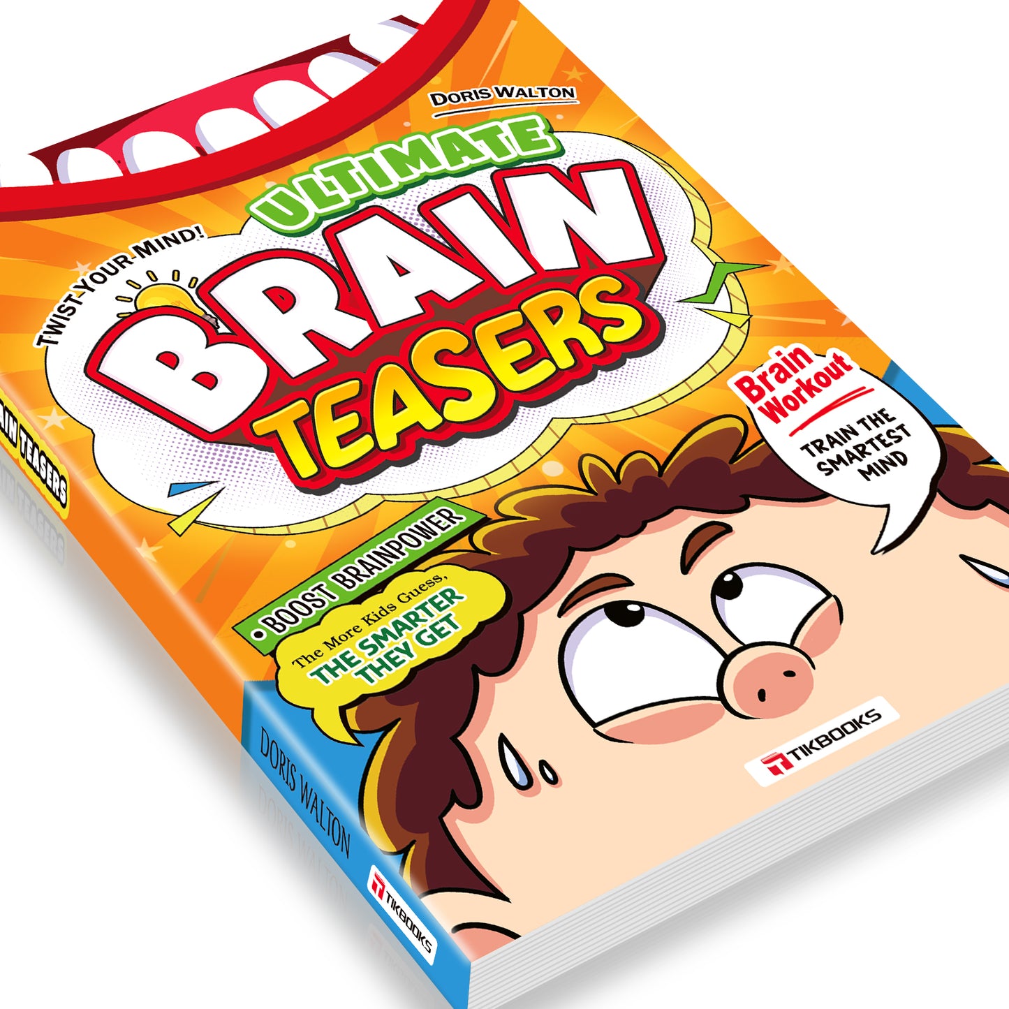 【TIKBOOKS】A collection of brain teasers and riddles for children, a fun and educational book to exercise the mind.