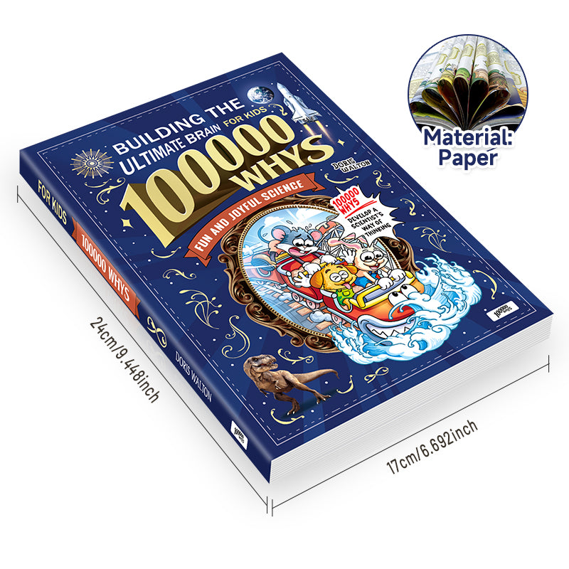 【100000 WHYS】Children's encyclopedia "Why 100,000?" Extracurricular reading for primary school students (Building The Ultimate Brain)