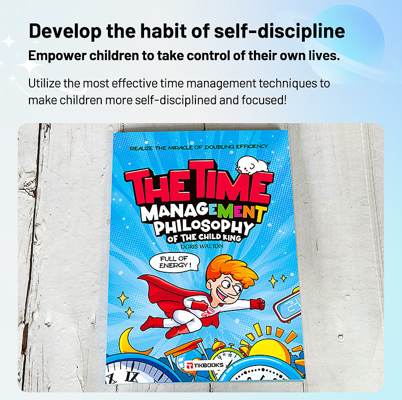 【TIKBOOKS】Philosophy of Time Management in Children's Comics