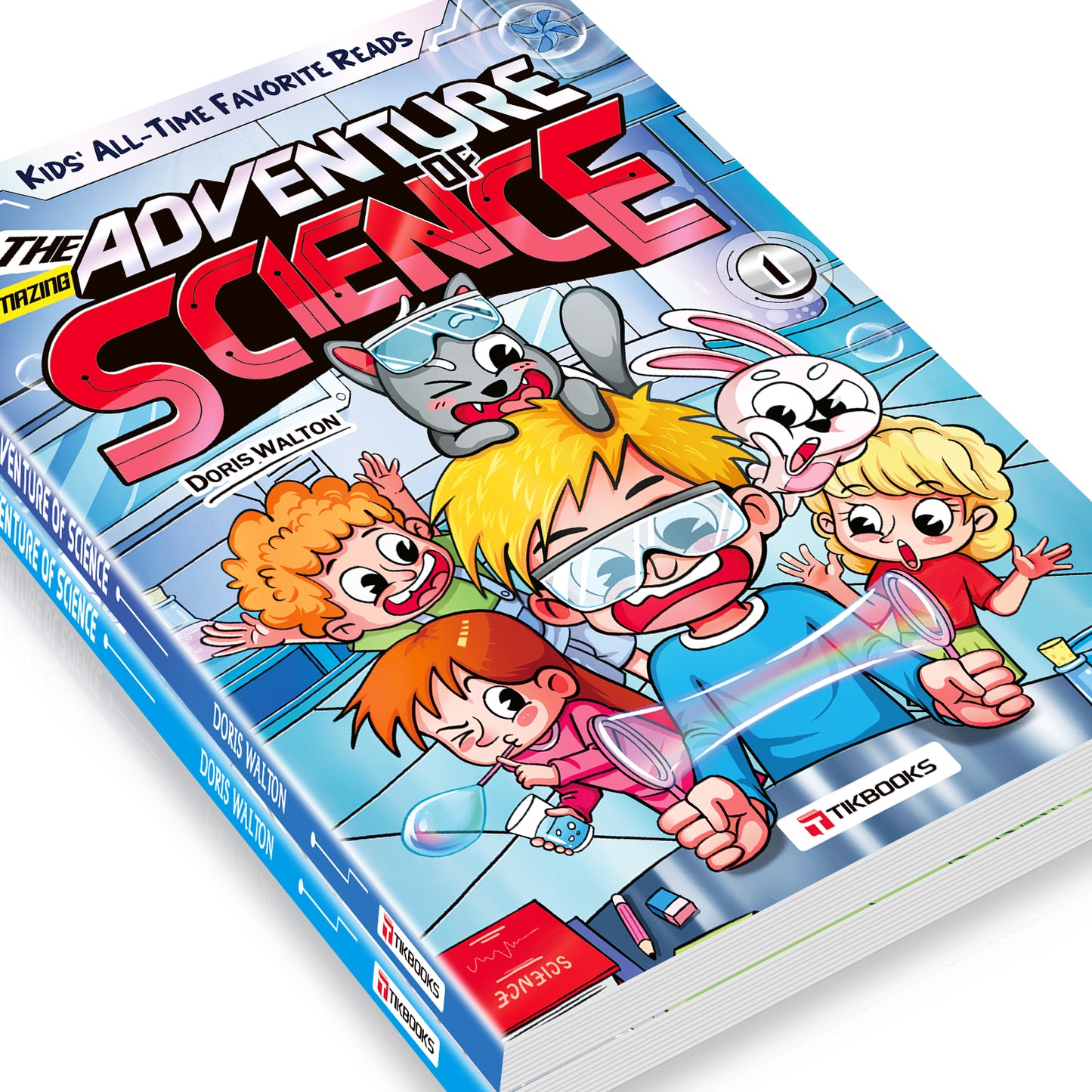 【TIKBOOKS】Science in Comics: Fun & Engaging Introduction for Kids - Learn Smart, Lead Tomorrow