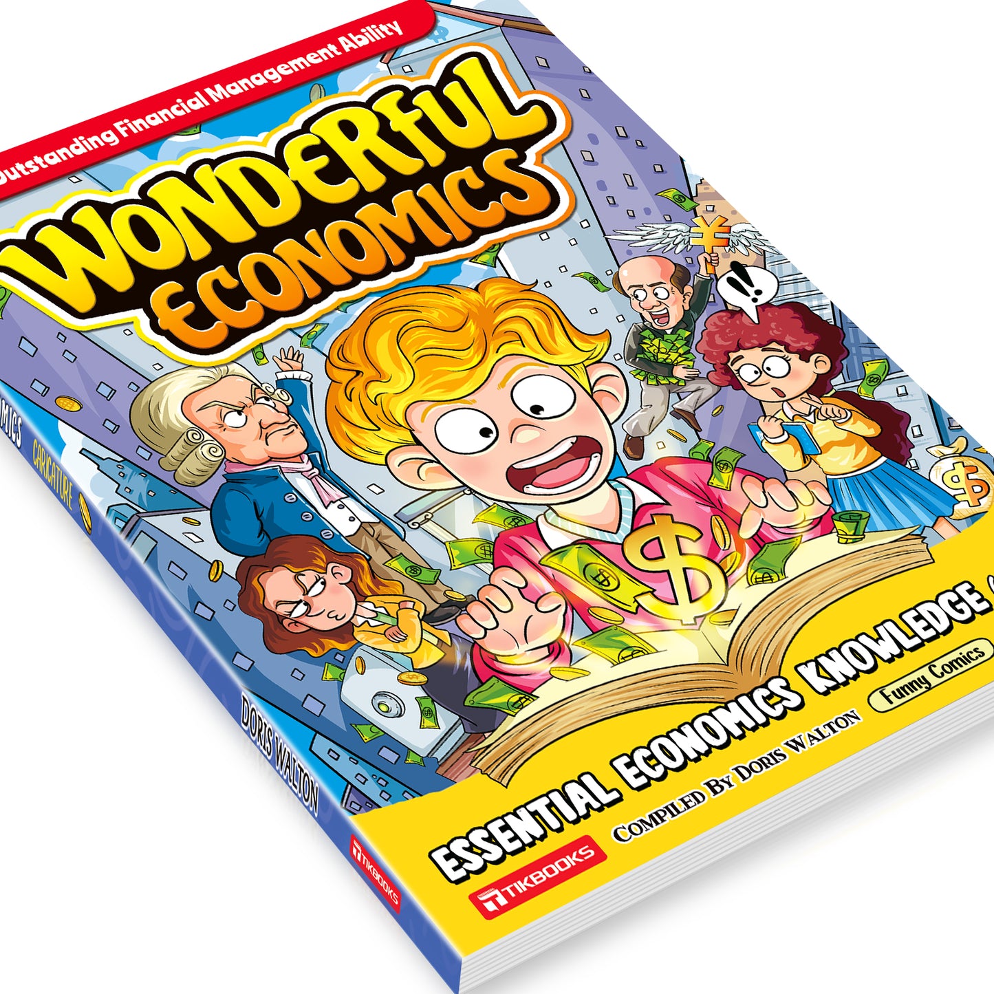 【TIKBOOKS】Comic Economics for Kids Wealth Knowledge Books for Kids Money Thinking Cultivation Comic Version Paperback – Picture Book, May 27, 2025