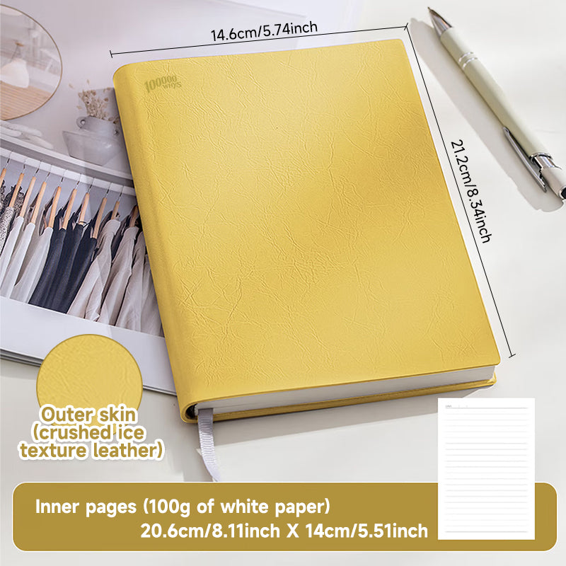 【100000 WHYS】A5 horizontal line Notepad