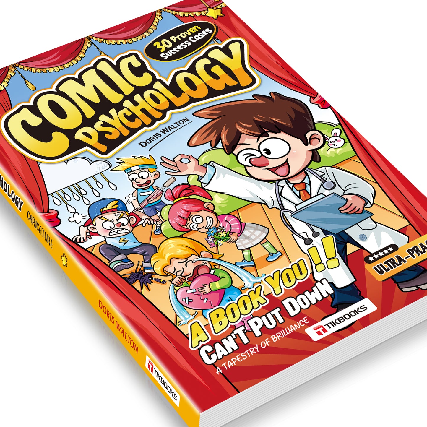 【TIKBOOKS】Children's comic psychology Elementary school students' books for educational growth full-color comic books Paperback