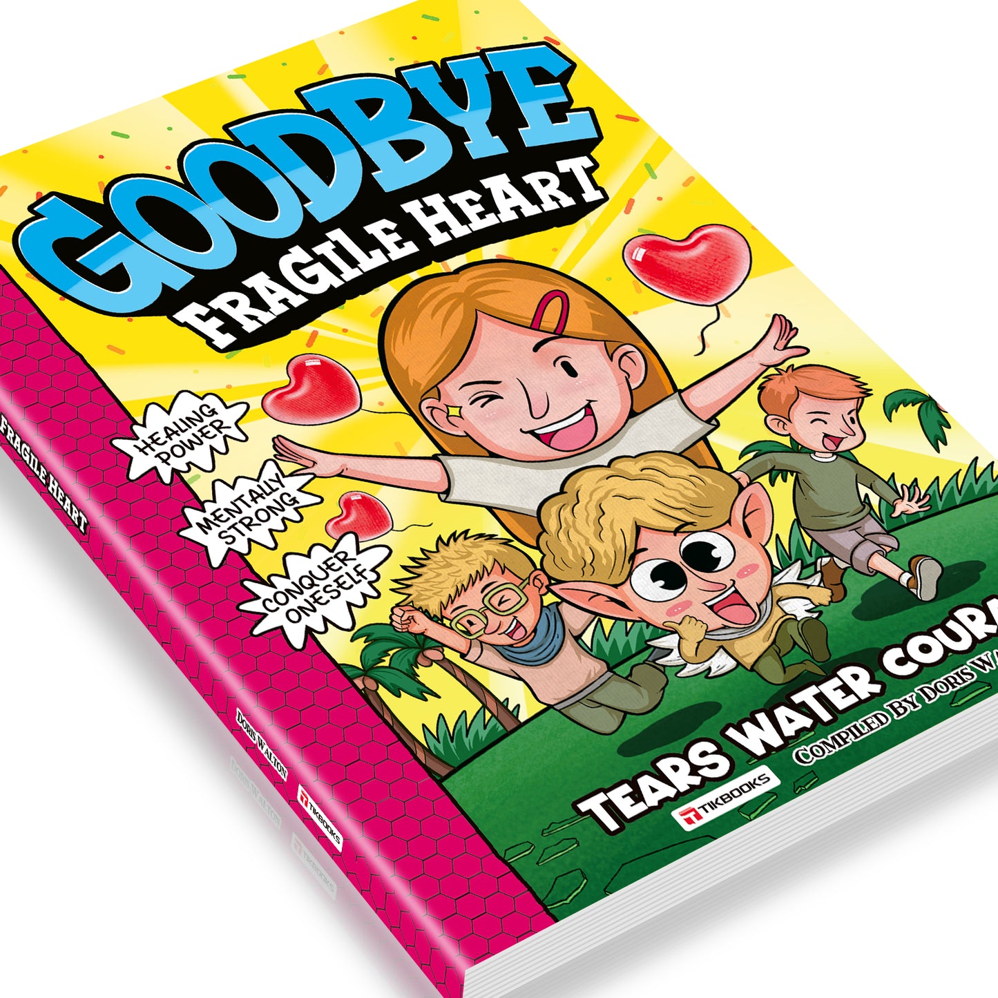 【TIKBOOKS】Goodbye, glass-hearted children's picture books, popular science comics, elementary school students' extracurricular reading books, children's spiritual growth books