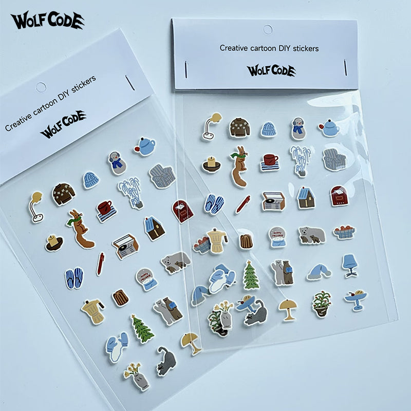 Creative cartoon DIY stickers