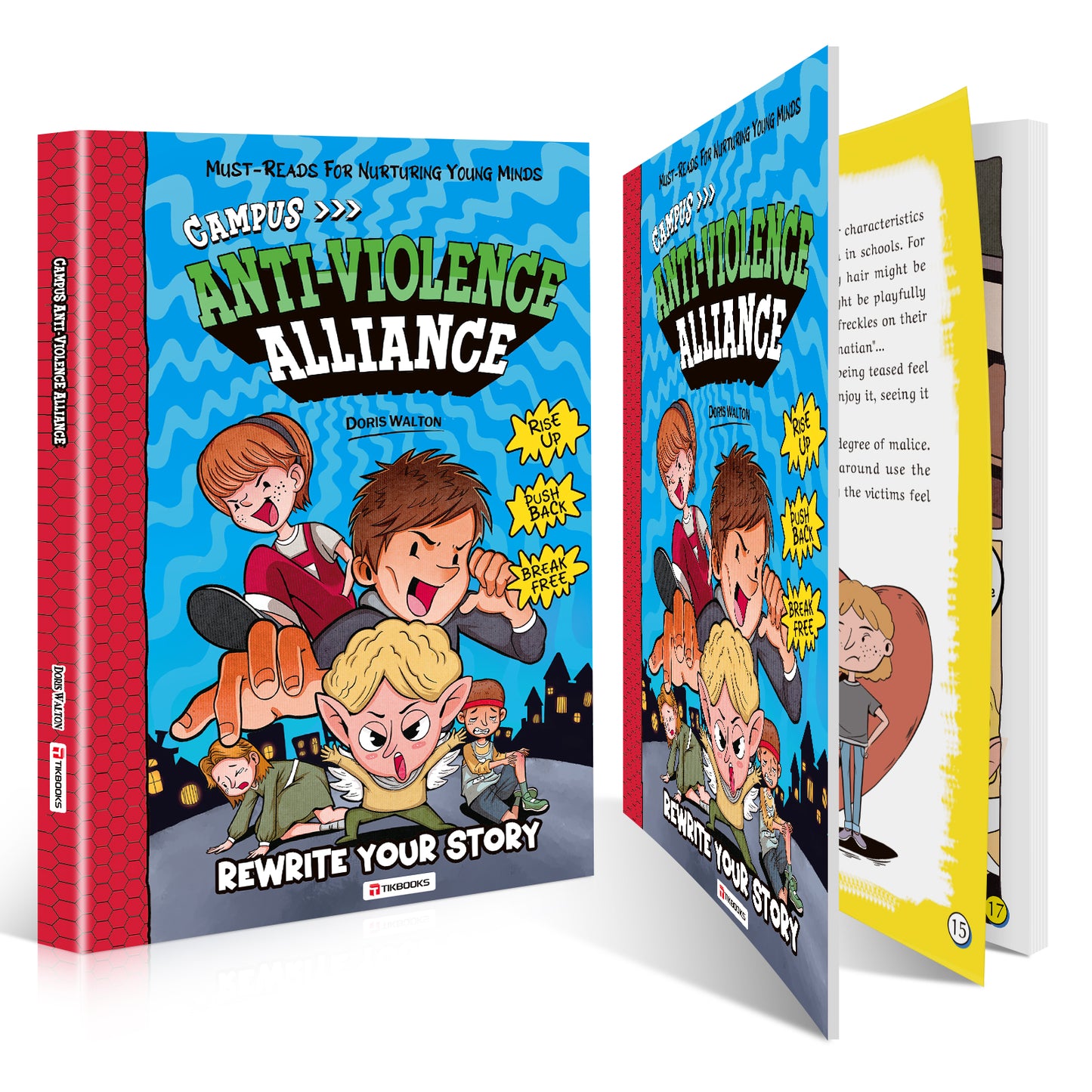 【TIKBOOKS】Campus Anti-Violence Coalition - Nurturing Your Child's Mind with Essential Resources for Mental Health and Support