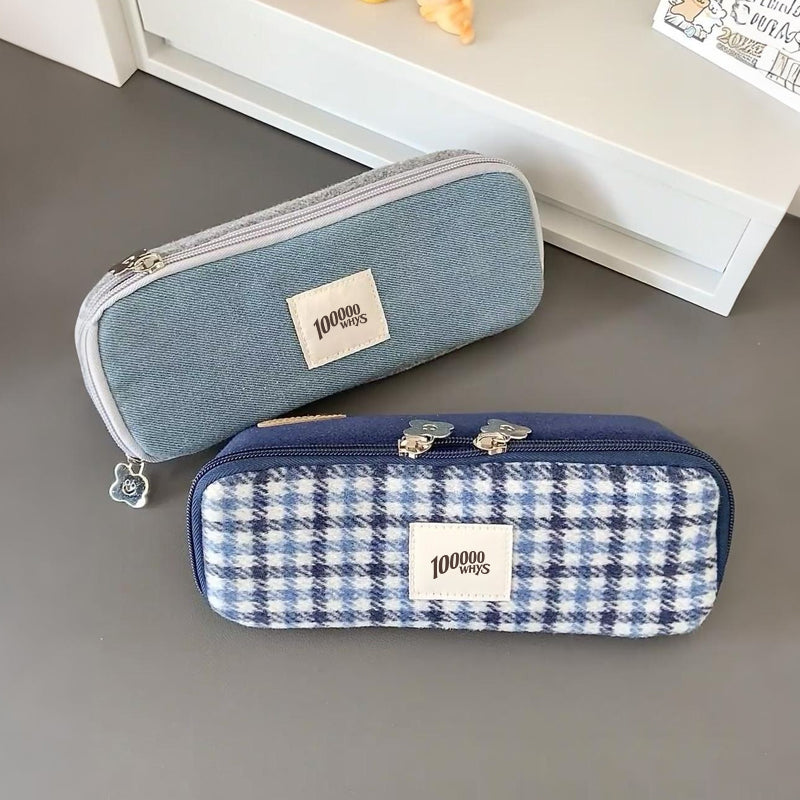 【100000 WHYS】Grid House pen case