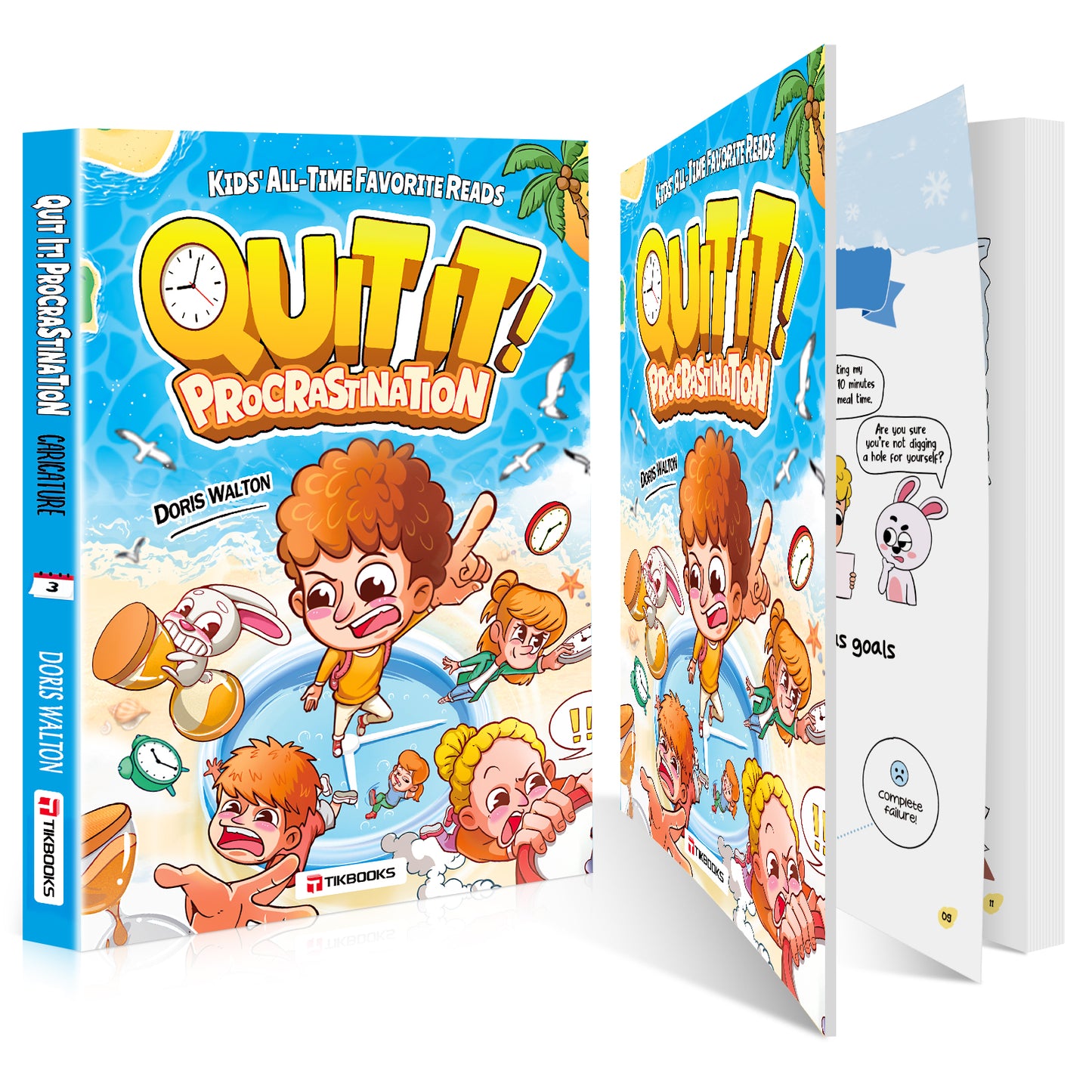 【TIKBOOKS】Beat Procrastination: The Complete System to Help Your Child Outperform 90% of Peers Paperback – Picture Book, January 1, 2023