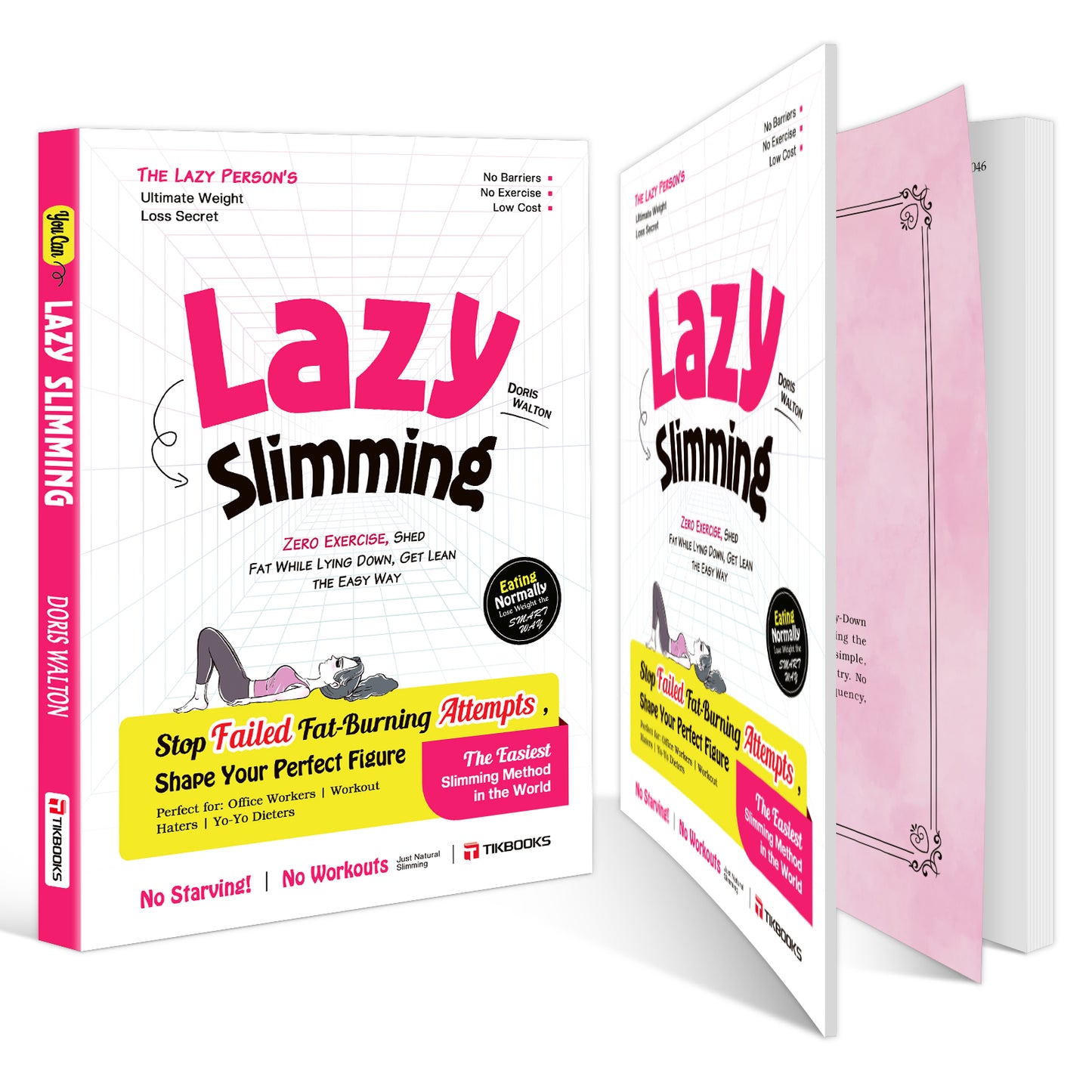 【TIKBOOKS】Slimming books for the lazy, stop failed fat-burning attempts and shape your perfect figure.