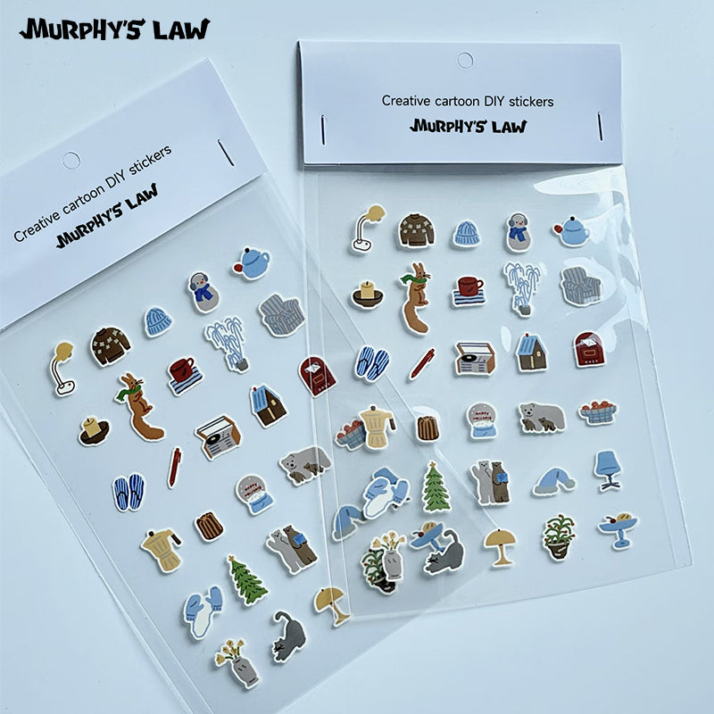 Creative cartoon DIY stickers