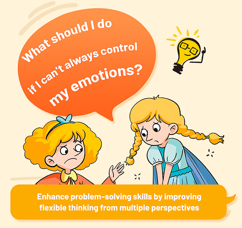 【TIKBOOKS】Entertaining Comics An introductory Book on Flexible Thinking Children can understand,learn, and apply skillfully