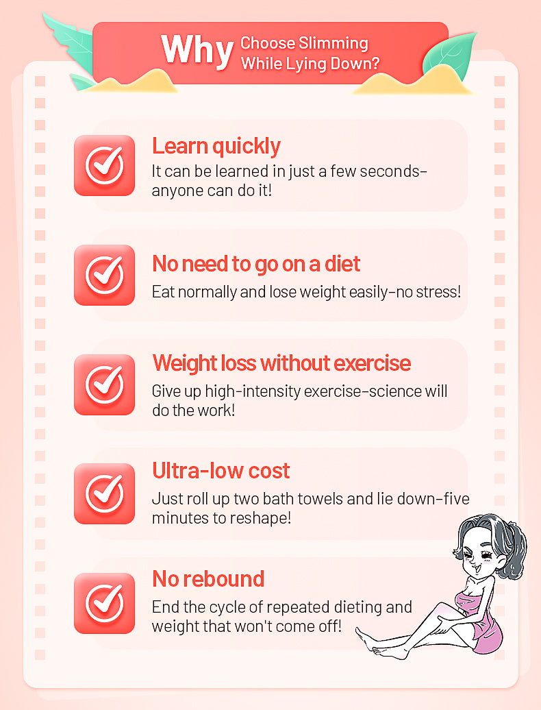 【TIKBOOKS】Slimming books for the lazy, stop failed fat-burning attempts and shape your perfect figure.