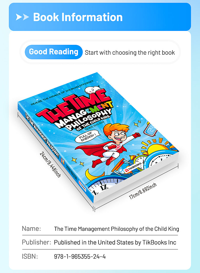【TIKBOOKS】Philosophy of Time Management in Children's Comics