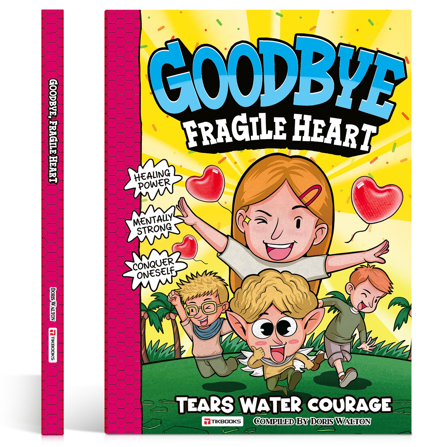 【TIKBOOKS】Goodbye, glass-hearted children's picture books, popular science comics, elementary school students' extracurricular reading books, children's spiritual growth books