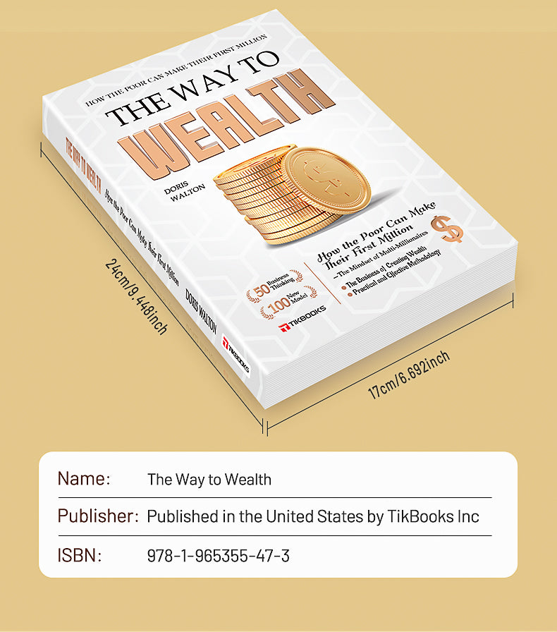 【TIKBOOKS】The Way To Make Money: The Psychology Of Getting Rich Written For Ordinary People Master The Way To Make Money Insight Into Financial Logic Paperback – Picture Book, February 3, 2024