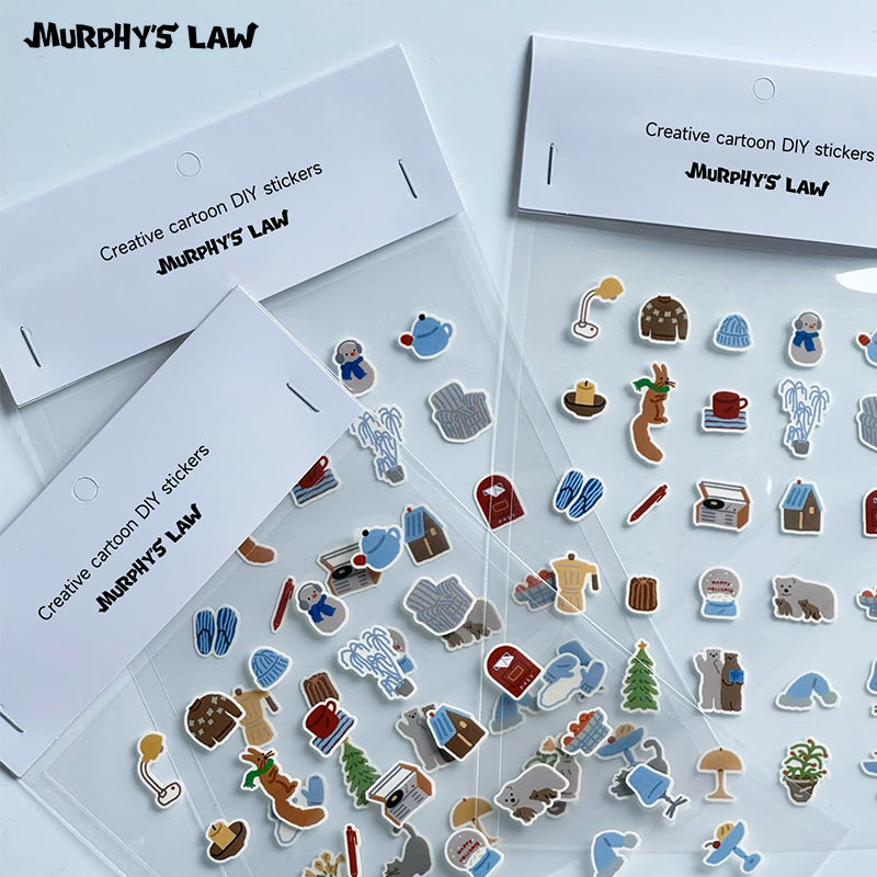 Creative cartoon DIY stickers