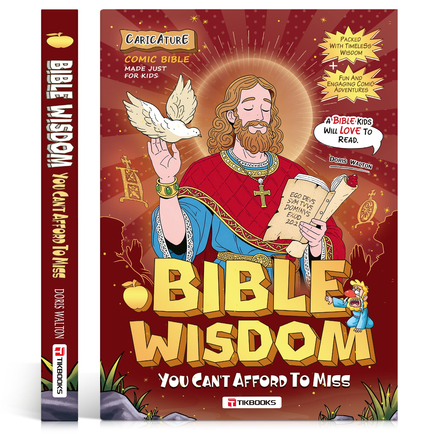 【TIKBOOKS】Bible Stories in Comics: Timeless Wisdom for Young Hearts and Minds   描述
