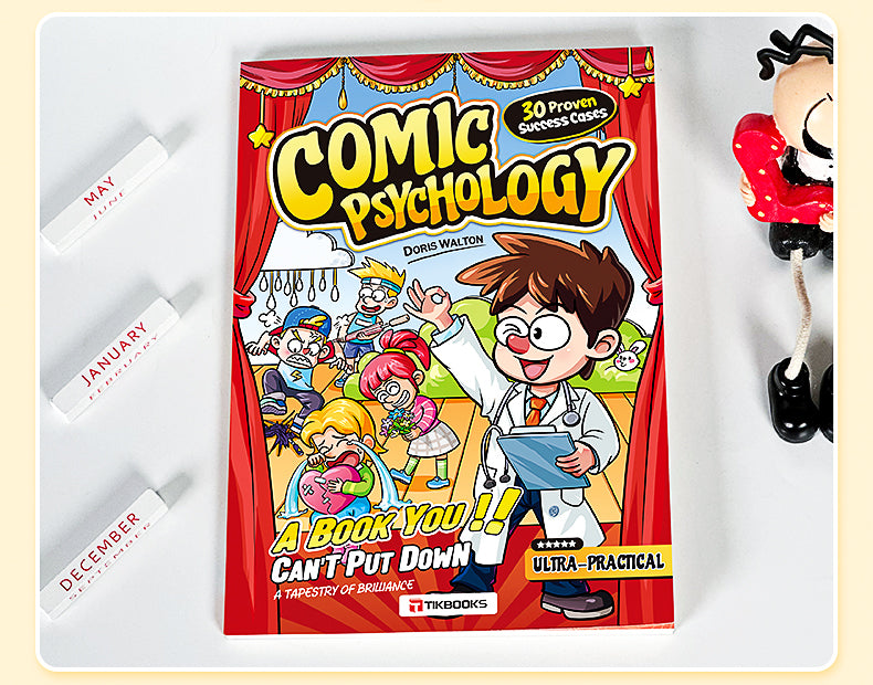 【TIKBOOKS】Children's comic psychology Elementary school students' books for educational growth full-color comic books Paperback