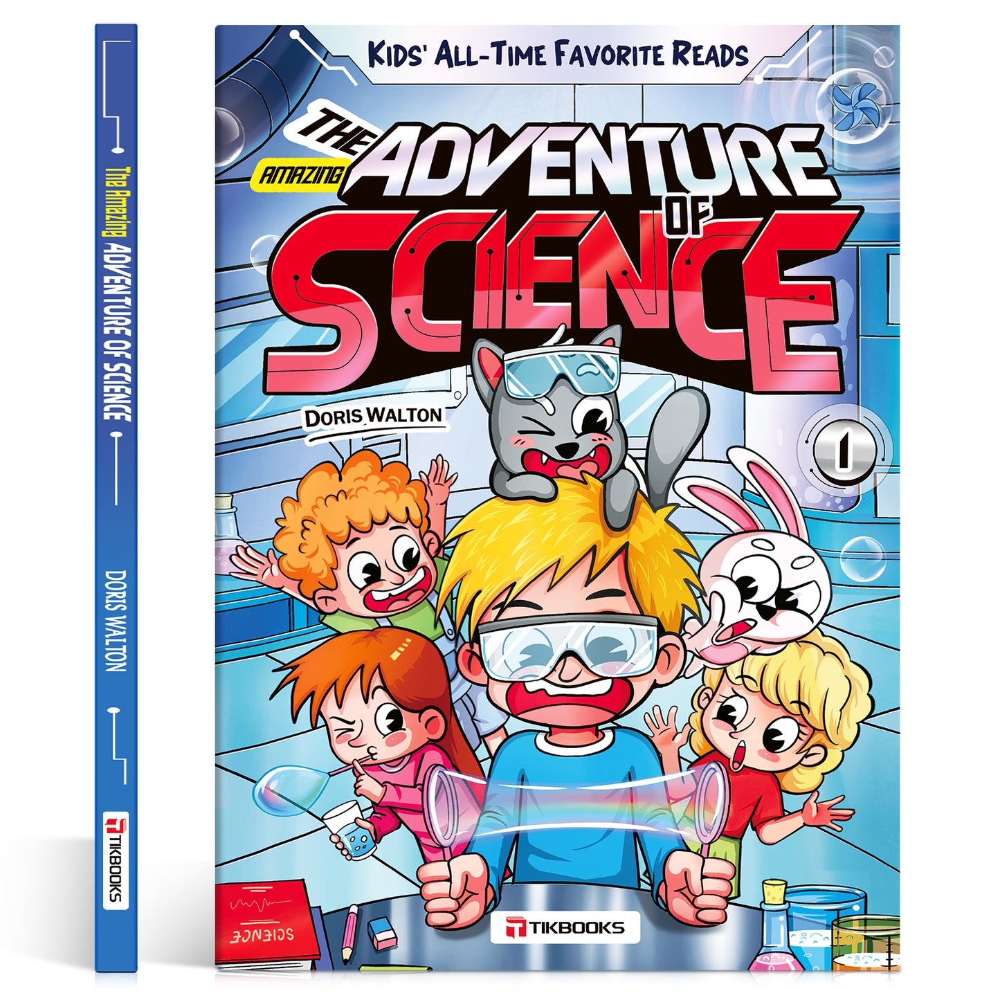 【TIKBOOKS】Science in Comics: Fun & Engaging Introduction for Kids - Learn Smart, Lead Tomorrow