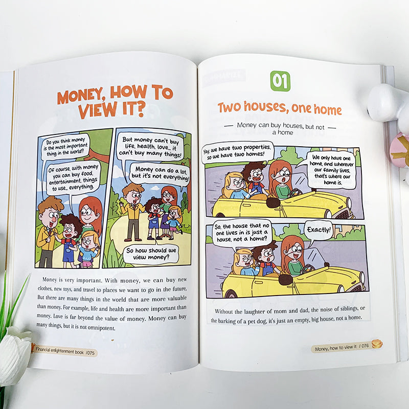 【sweddok】Children's financial intelligence comic books