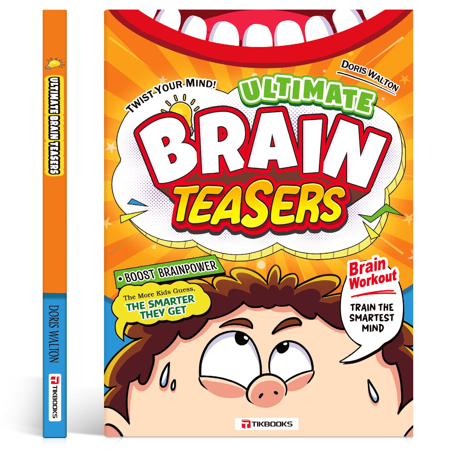 【TIKBOOKS】A collection of brain teasers and riddles for children, a fun and educational book to exercise the mind.