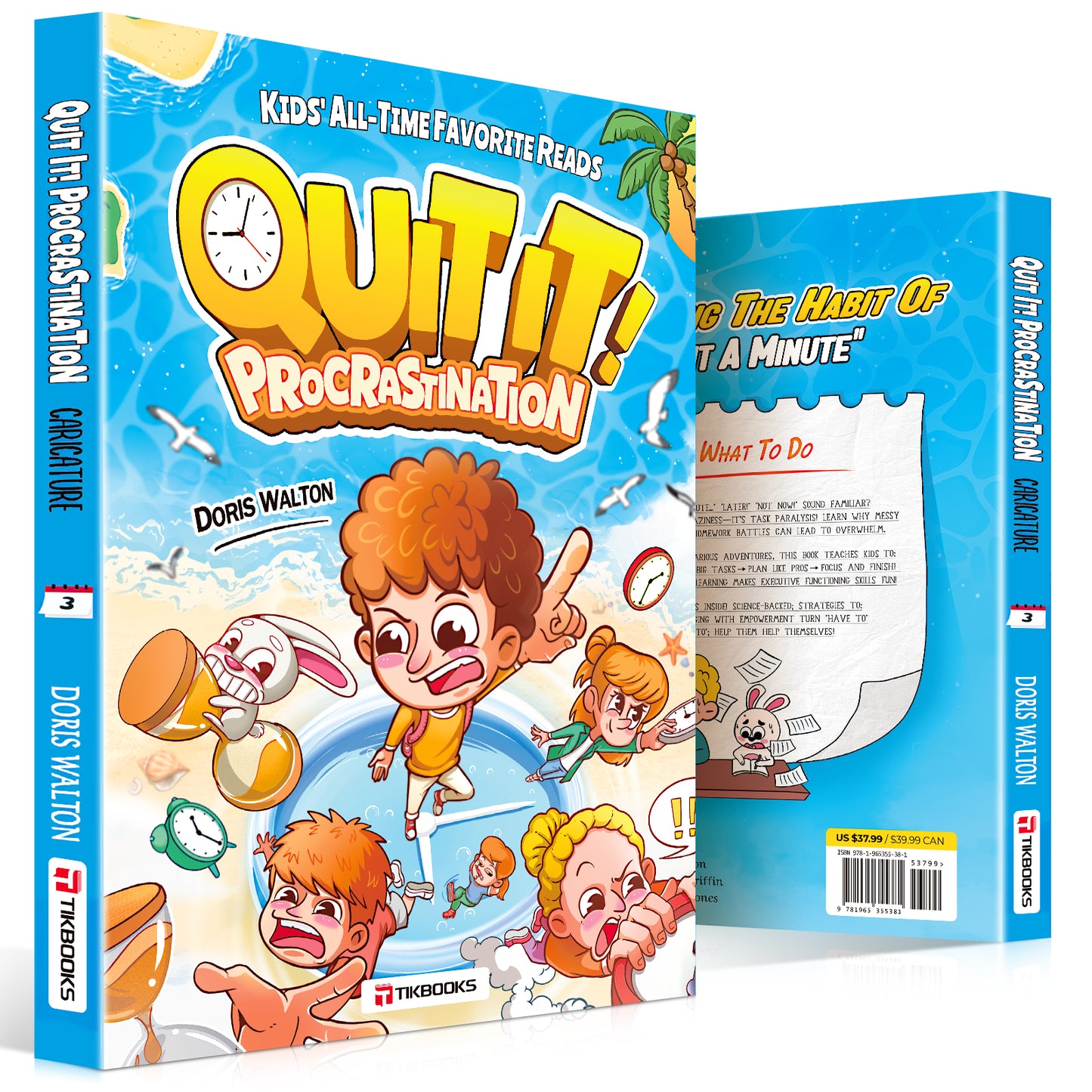 【TIKBOOKS】Beat Procrastination: The Complete System to Help Your Child Outperform 90% of Peers Paperback – Picture Book, January 1, 2023