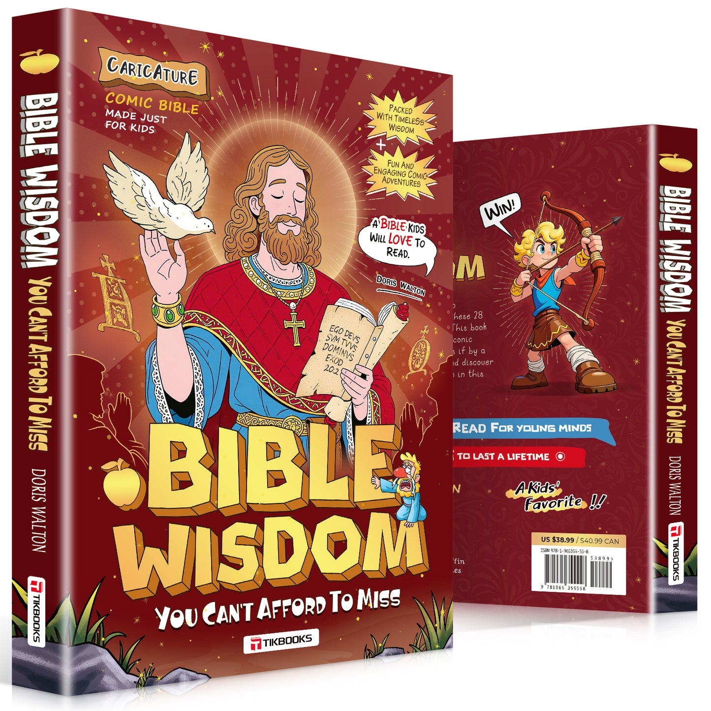 【TIKBOOKS】Bible Stories in Comics: Timeless Wisdom for Young Hearts and Minds   描述
