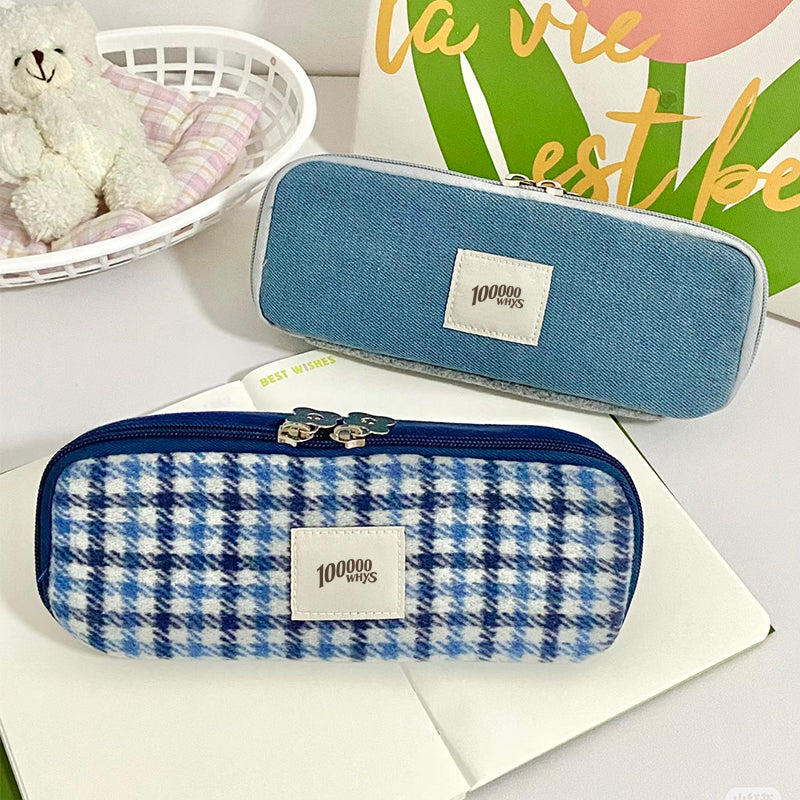 【100000 WHYS】Grid House pen case
