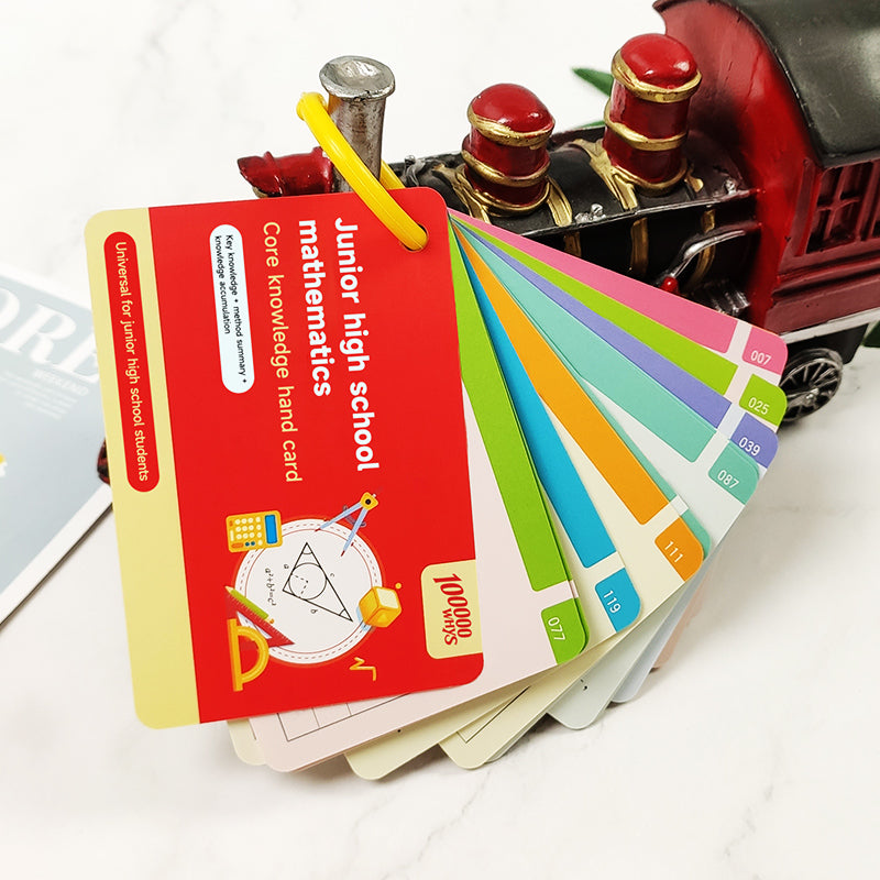 【100000 WHYS】Core knowledge cards for junior high school mathematics
